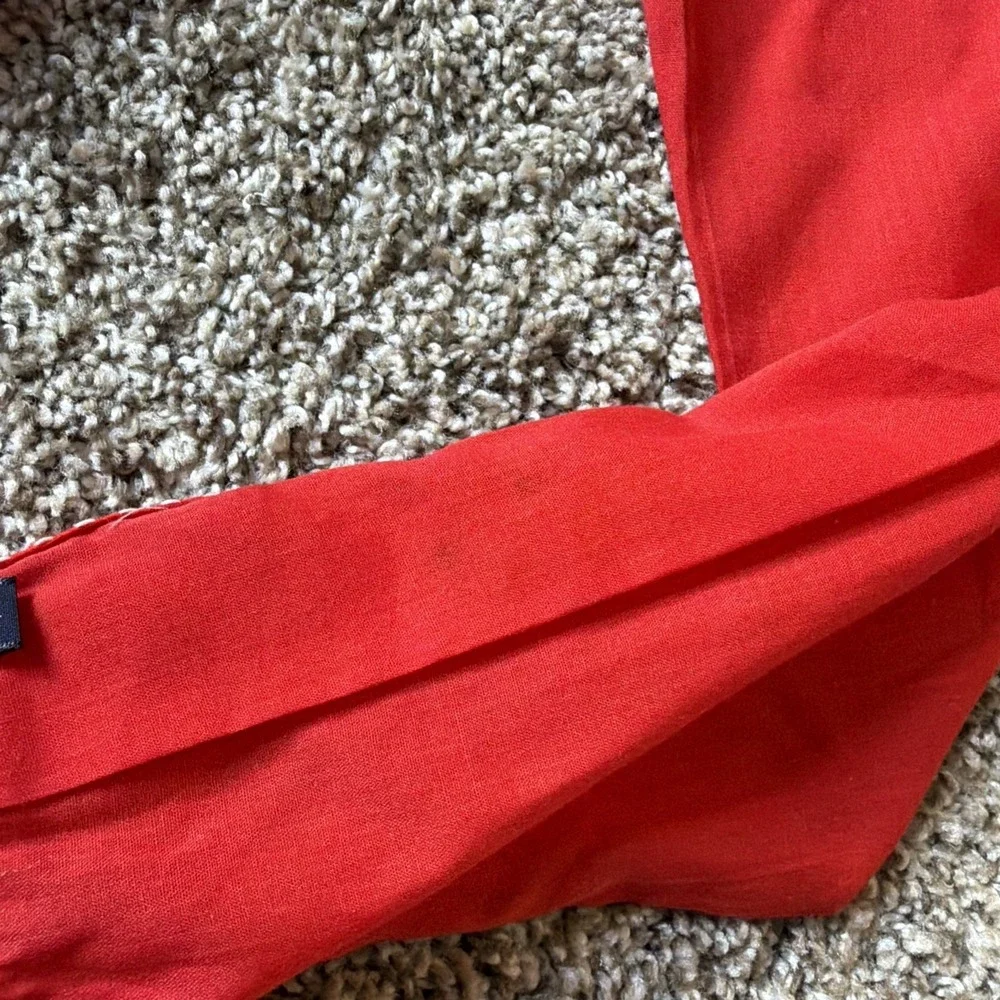 Vintage Pearl Snap Shirt Rockmount Ranch Wear Measure unisex small RED - Picture 14 of 16